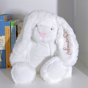 Easter Bunny Personalised Soft Toy - Teddy Bear for Baby, Newborns, Boys, Girls