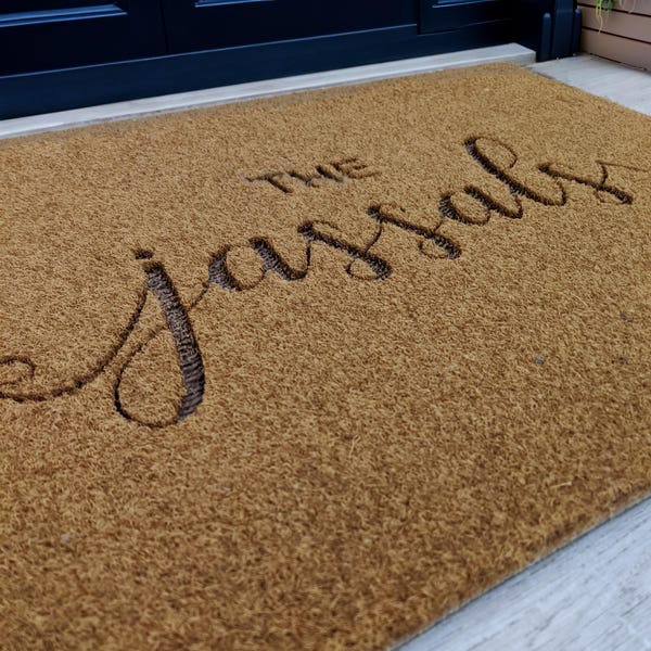 Personalised Doormat | New Home Gift | For Indoor and Outdoor Use | Weatherproof