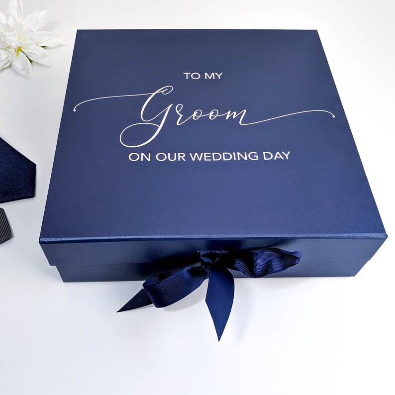 To My Groom Gift Box - Large 