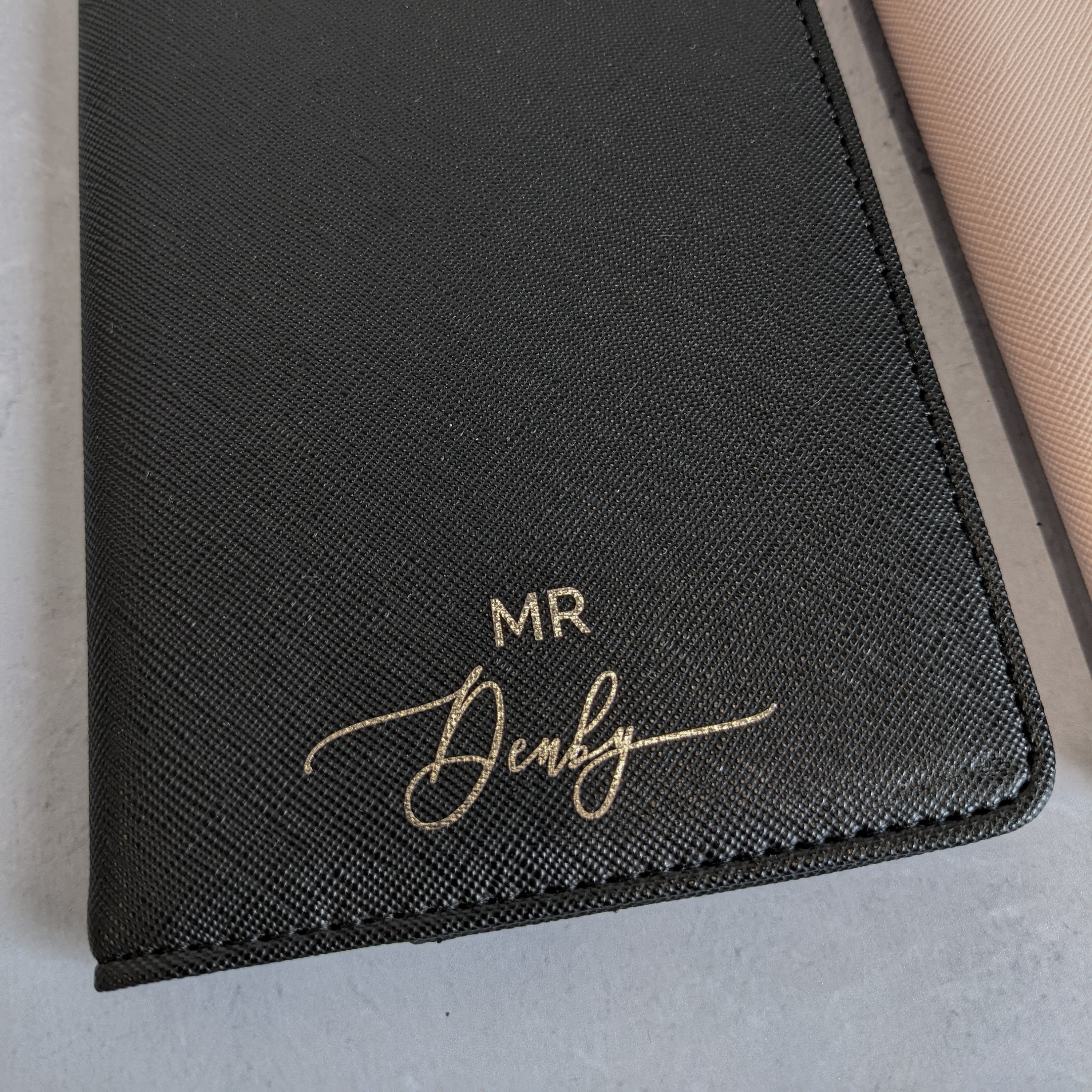Personalised Mr & Mrs Passport Covers and Luggage Tags Faux Etsy UK