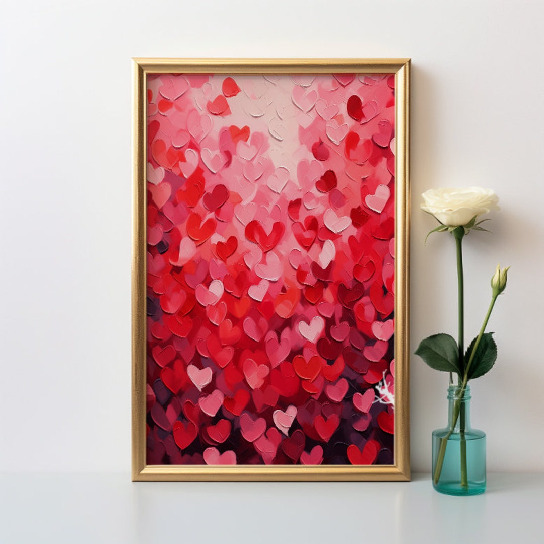 Valentines Day - Printable Wall Art - Valentines Art Print - Love Photo ...