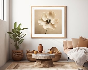 Anemone - Printable Wall Art - Flower Art Print - Flower Photo - Digital Image - Anemone Image - Home Decor