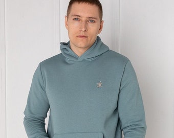 Sofa Killer blue stone collor cotton hoodie pullover