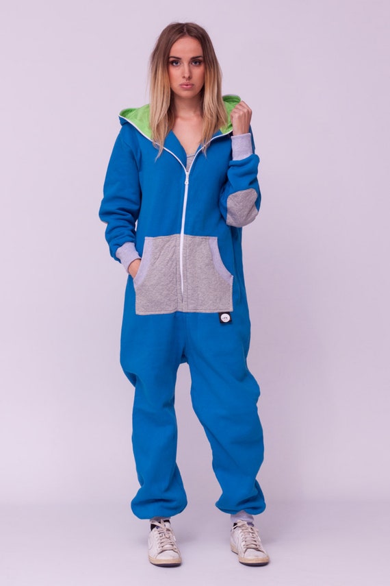 mild compromis huwelijk Volwassen onesie hooded pyjama baggy katoenen jumpsuit - Etsy Nederland