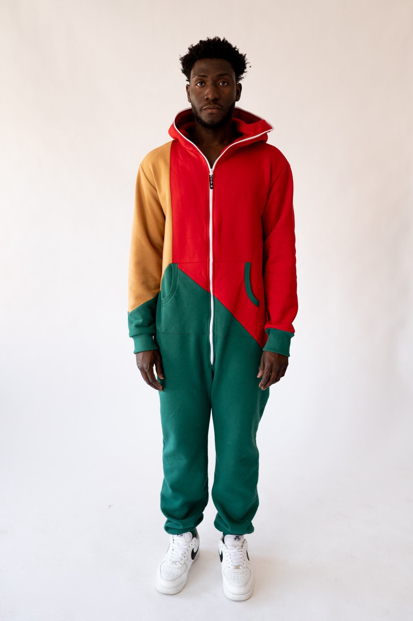 Adult Onesie Pajamas Full Length Lounger With Zipper Mens - Etsy New Zealand