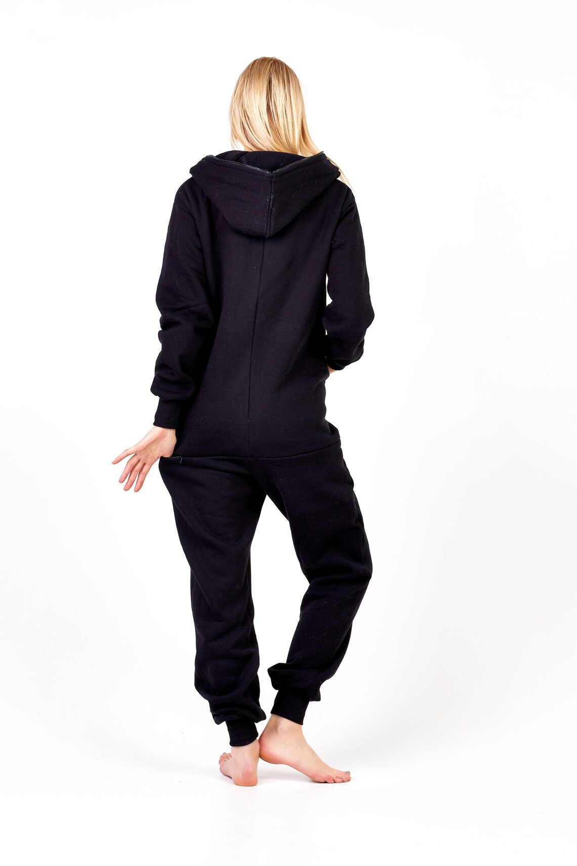 Adult Onesie Black Onesie Women Jumpsuit Onesie Pajama Etsy Denmark
