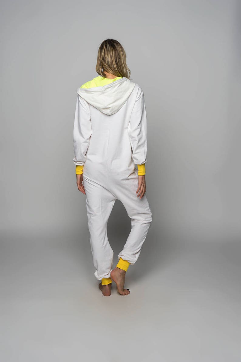 Adult onesie Onesie Pajama Adult Pajama Womens Jumpsuit Plus Size Jumpsuit Womens Onesie Sofa Killer milky white adult unisex onesie