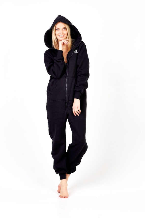 Los Zakenman gemak Volwassen Onesie zwarte onesie Vrouwen Jumpsuit Onesie - Etsy Nederland