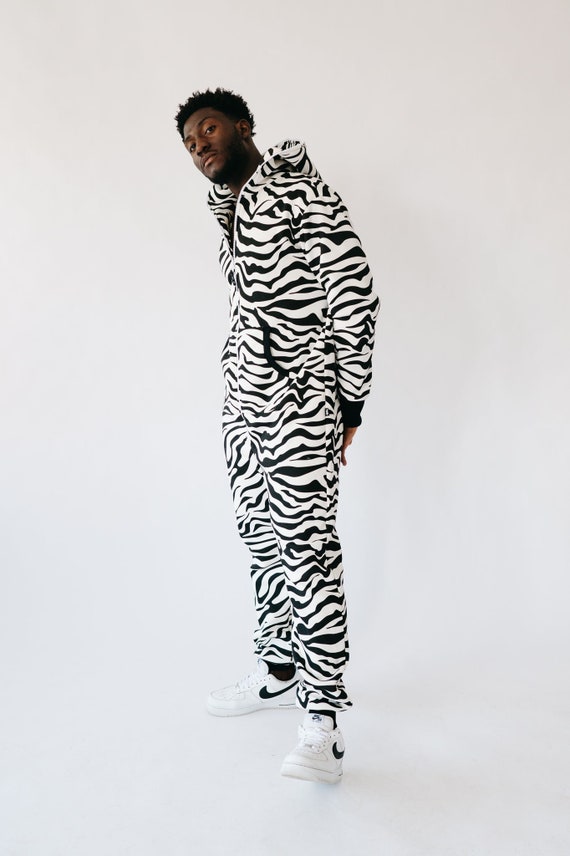 Zebra Onesie Adult Zebra Onesie Adult