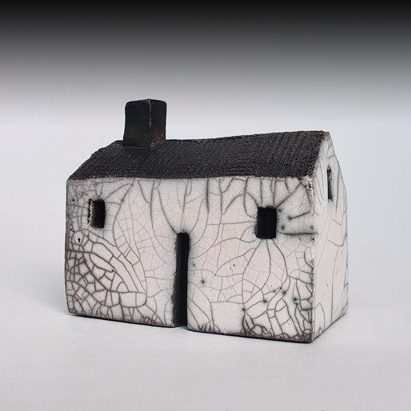 Medium rectangle Raku cottage