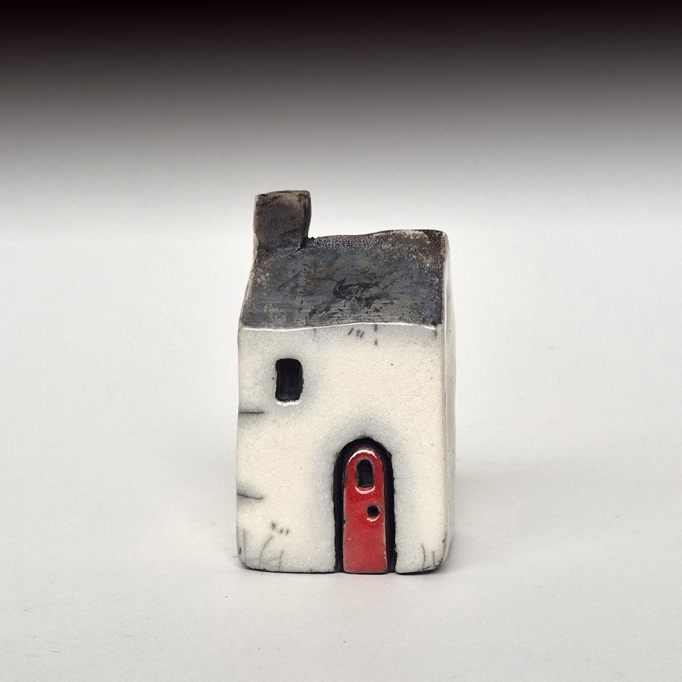 Raku house with colourful doors