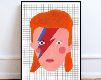 BOWIE print