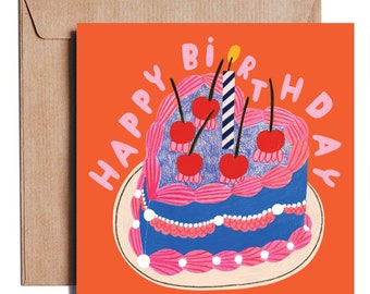 BIRTHDAY CAKE card