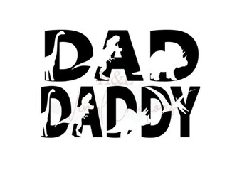 Download Dinosaur Dad Svg Etsy PSD Mockup Templates