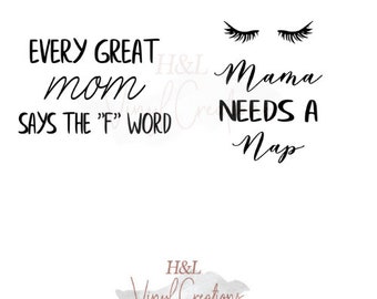 Mom quote SVG//Svg files//Svg fonts//Cricut//Silhouette//Digital download