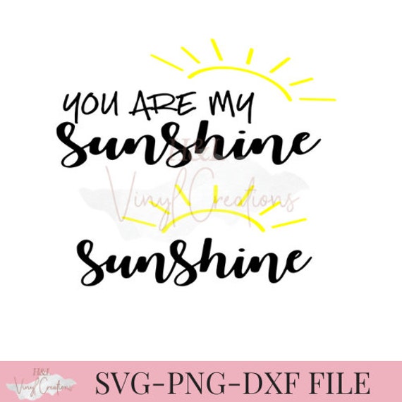 Download Free You Are My Sunshine Svg Matching Shirt Svg Summer Time Svg Etsy SVG Cut Files