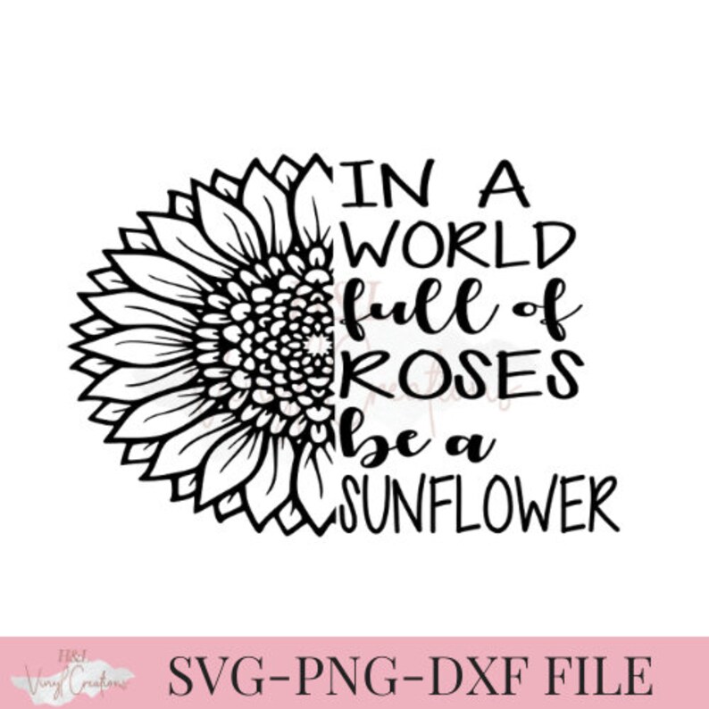Download Be a sunflower svg Sunflower saying svg Sunflower svg ...