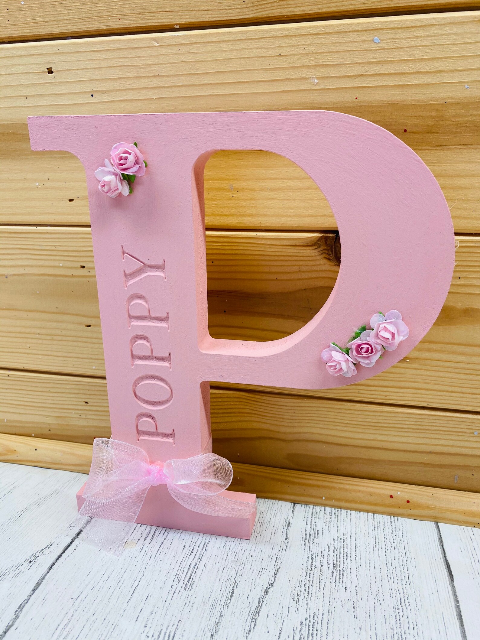 Personalised nursery letter freestanding letter for nursery Etsy