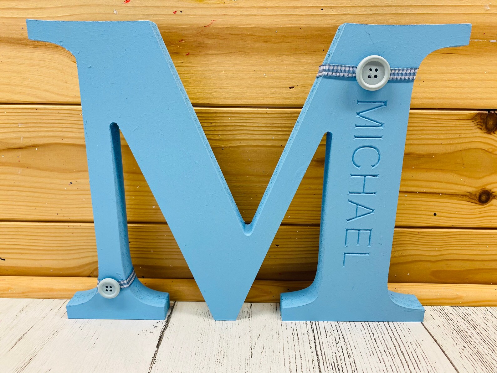 Personalised nursery letter freestanding letter for nursery Etsy