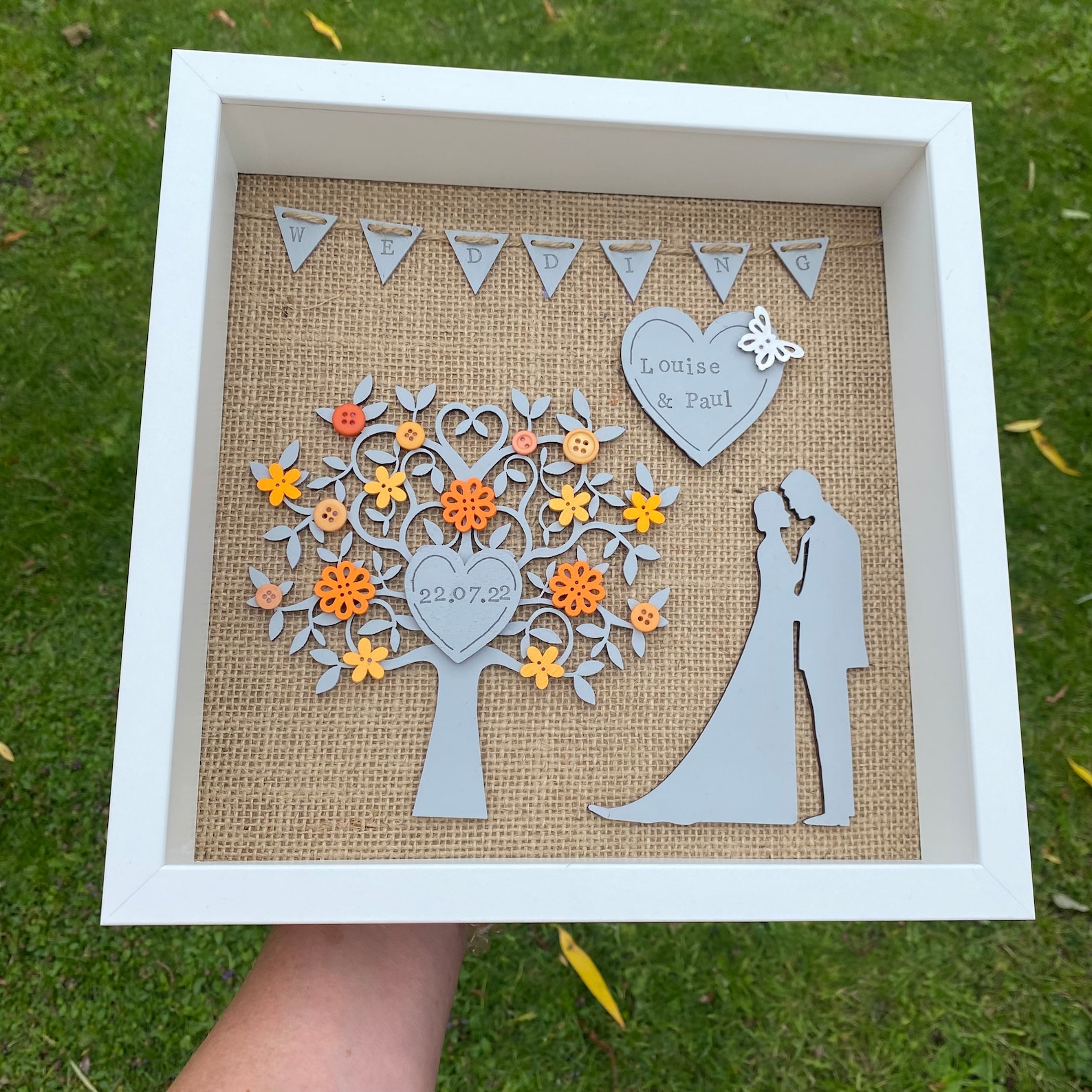 Personalised Wedding Gift Wedding Gift Rustic Wedding Gift Etsy UK