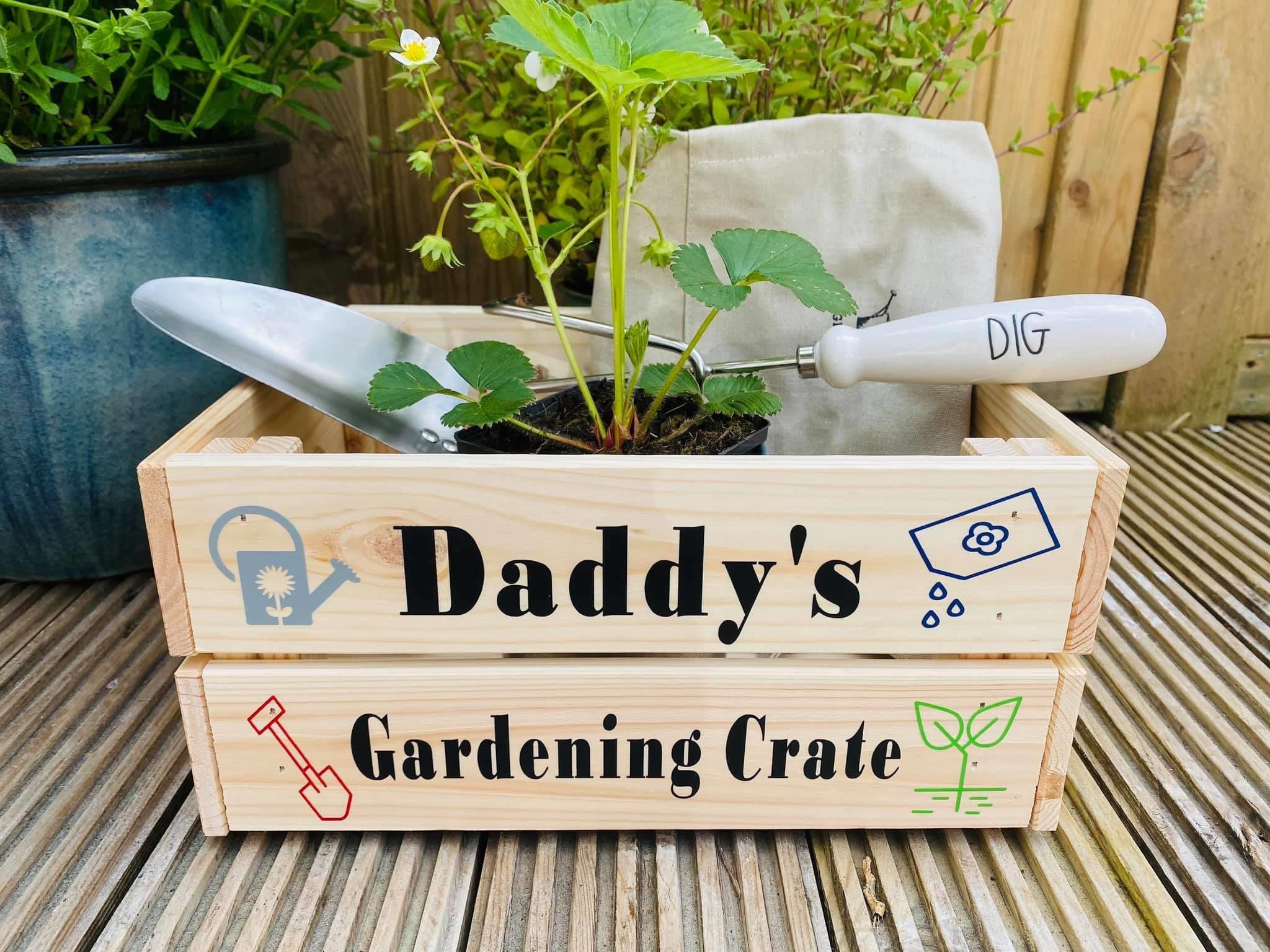 Caja de jardinería caja de almacenamiento de jardinería | Etsy