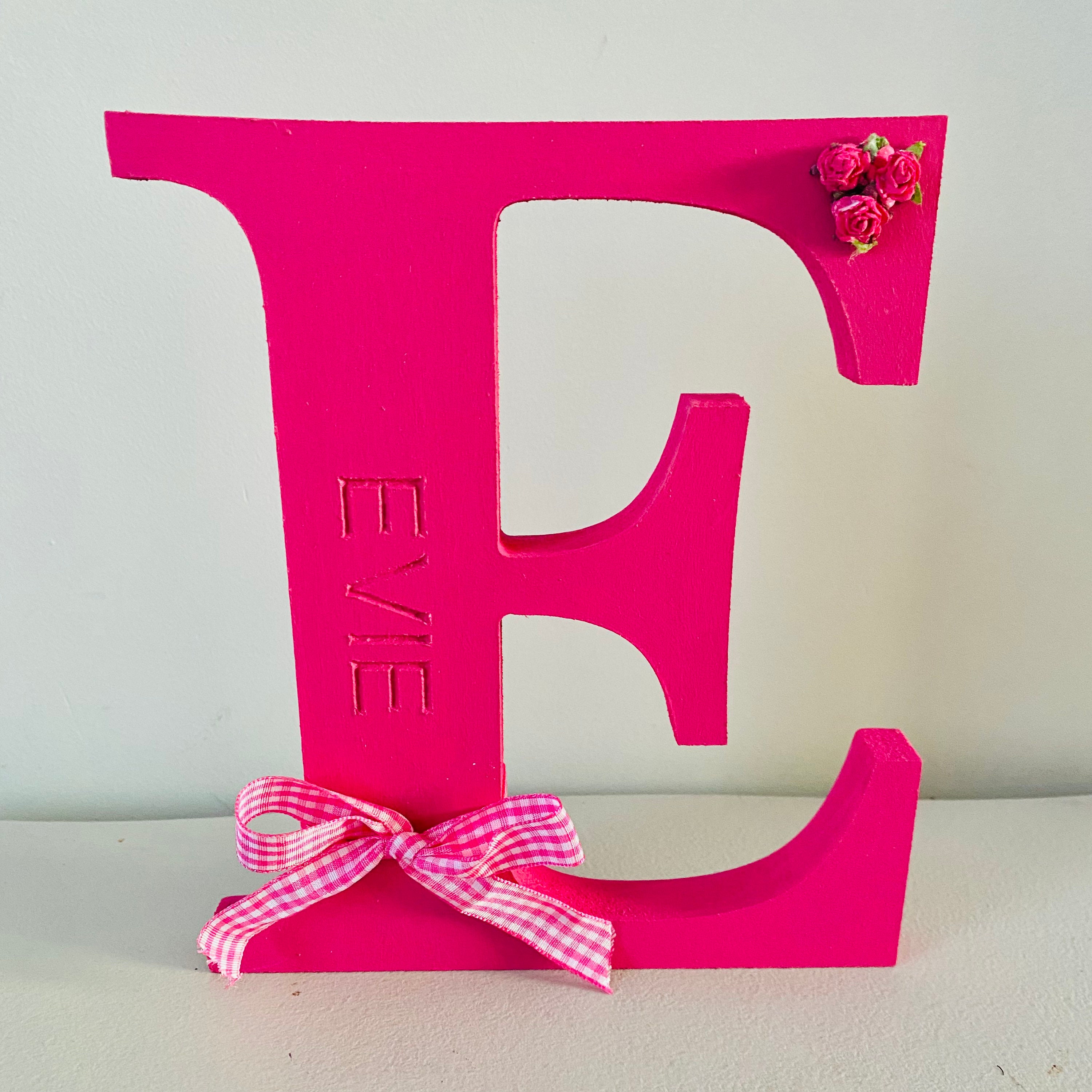 Freestanding Letter Nursery Letters Wooden Letters Nursery Etsy UK