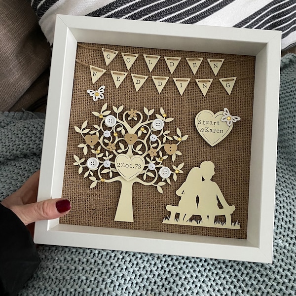 Personalised Golden Wedding Gifts 60+ Gift Ideas for 2024