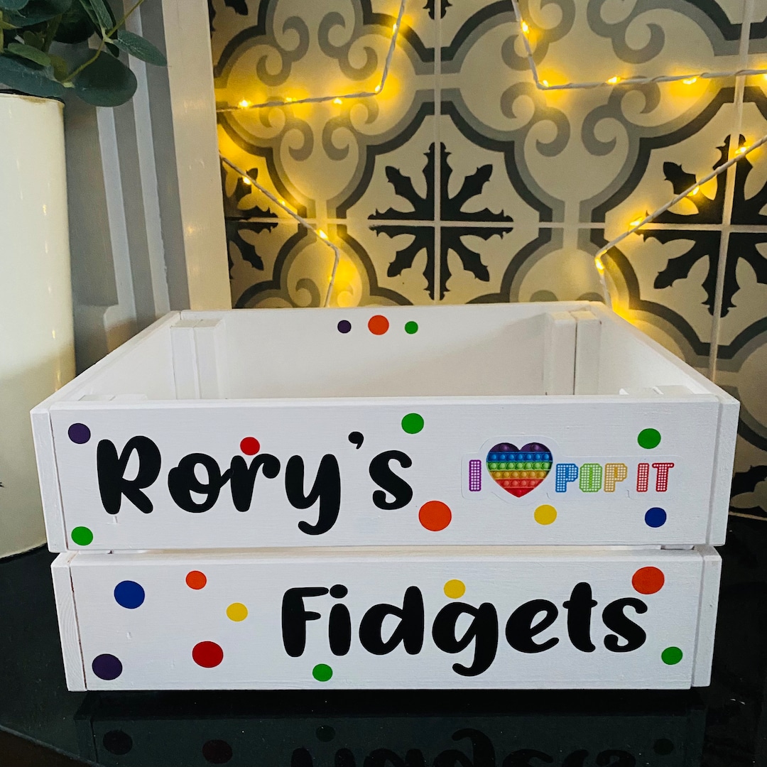 Fidget Toy Box Personalised Christmas Gifts for Kids, Christmas Gifts