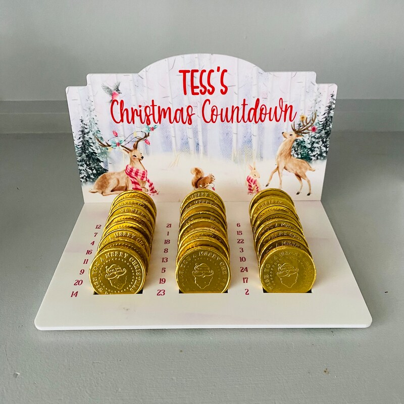 Coin Advent Calendar Etsy UK