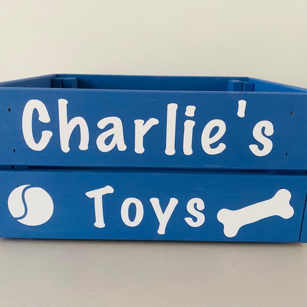 Dog Toy Box Etsy UK