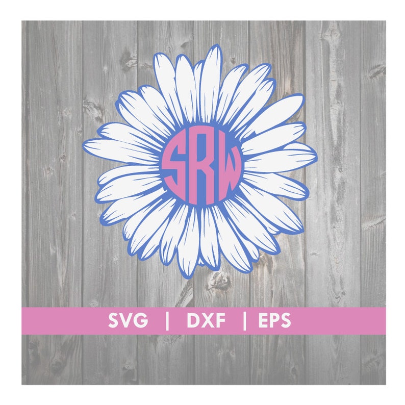 Gerber Daisy SVG DXF Silhouette Cameo Cricut Cut File image 3