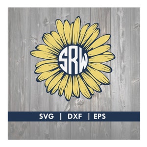 Gerber Daisy SVG DXF Silhouette Cameo Cricut Cut File image 1