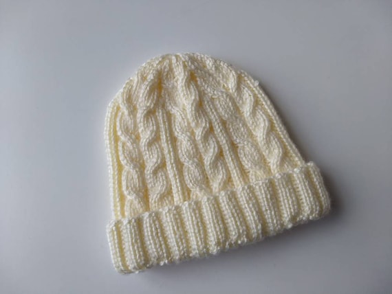 white knit hat toddler
