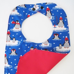 Penguins Bib - Etsy