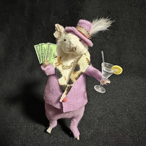 Taxidermied Pimp Mouse