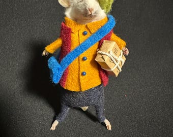 Taxidermied Pippen Mouse
