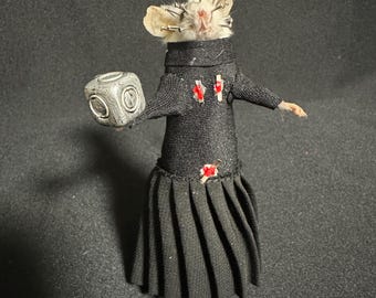 Taxidermied Hellraiser Mouse