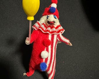 Taxidermied John Wayne Gacy Mouse
