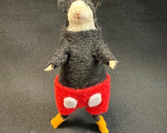 Taxidermied Mickey Mouse