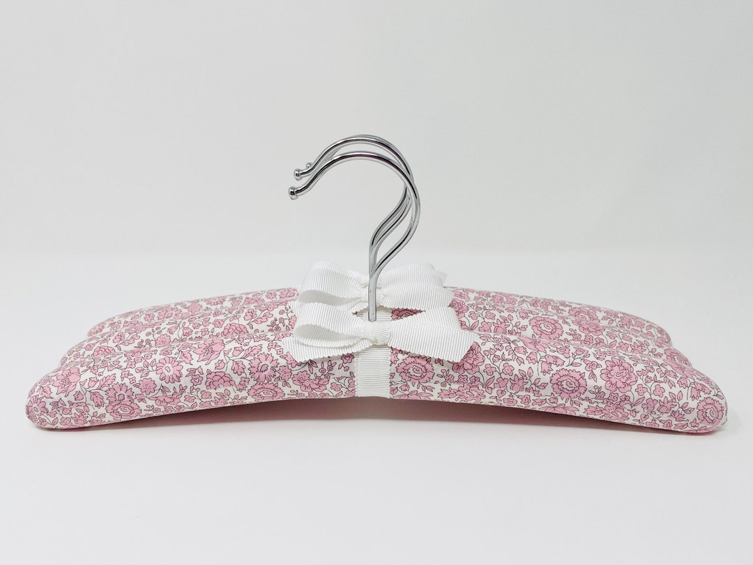 Baby Hangers Pink Floral Hangers Pink Nursery Liberty of Etsy