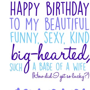 Custom Listing für Chris - Grußkarte alles Gute zum Geburtstag Frau Instant Download