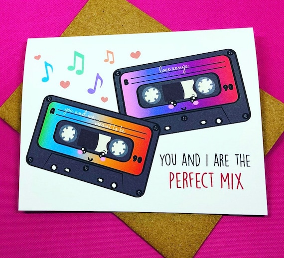 Anniversary Mix Tape | Greeting Card Anniversary Mix Tape | Greeting Card