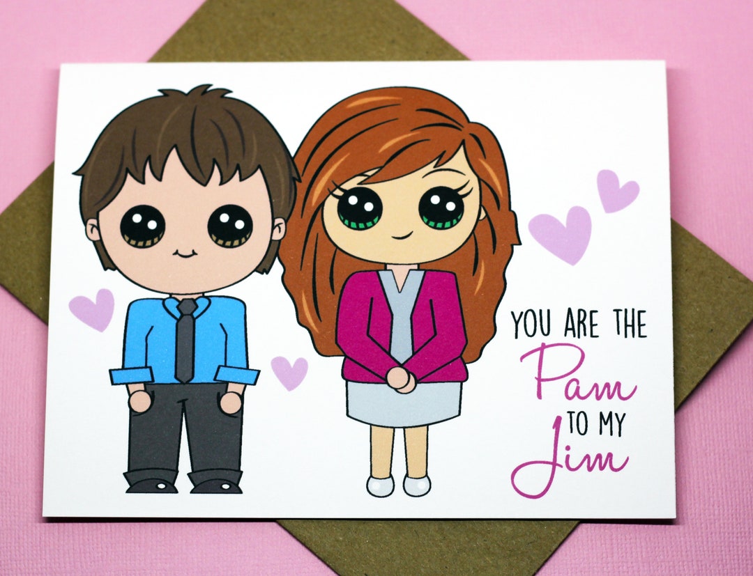You Are the Pam to My Jim the Office TV Series Dunder Mifflin Etsy