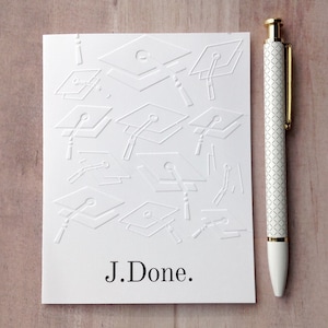 Law school graduation card / Funny juris doctorate gift / Bar exam congratulations card for new lawyer / J.D., JD, JDone