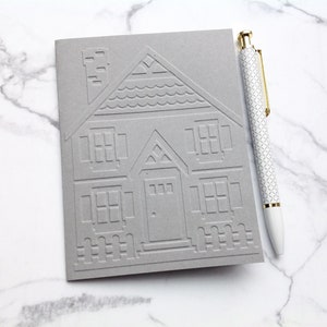 Realtor cards set of 10 / Real estate marketing / Embossed house note cards / Buyer thank you cards, housewarming cards, home notecard pack