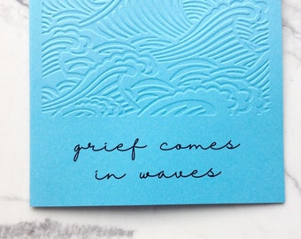 Mourning grief support card / Death anniversary remembrance / Thinking of you after loss card / Belated sympathy card