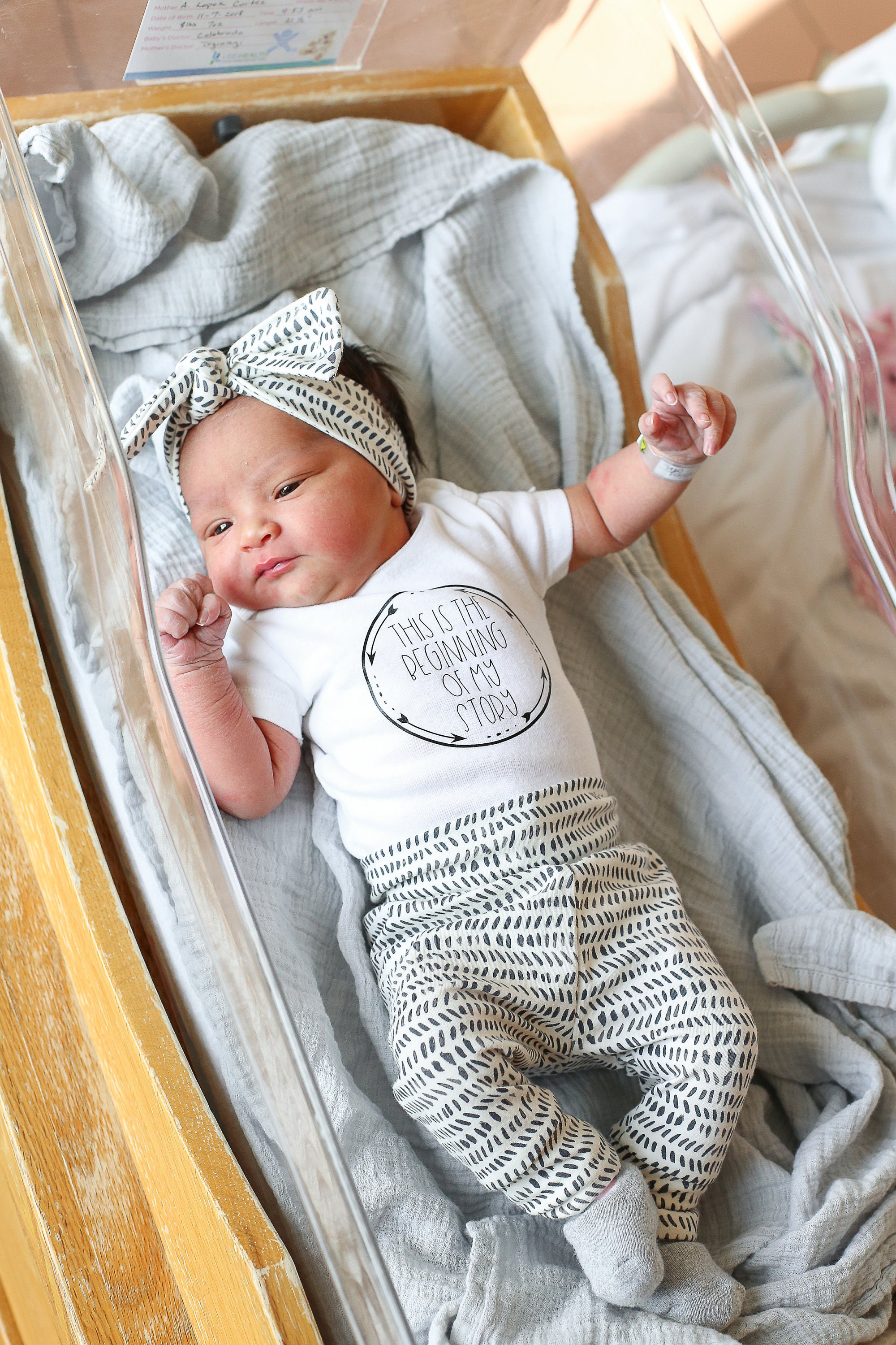 Newborn Coming Home Outfit Gender Neutral Hospital Outfit - Etsy