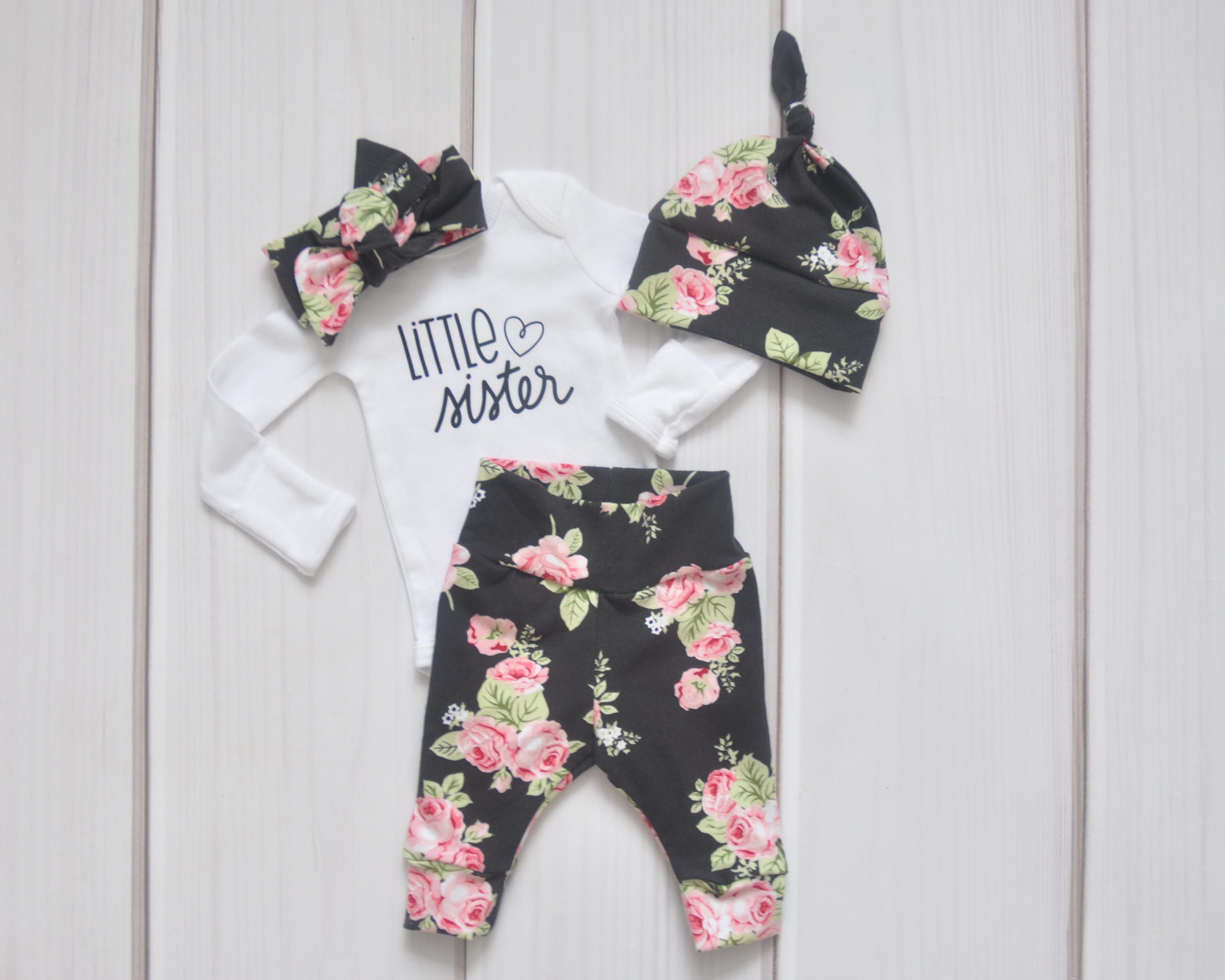 little sister going home outfit