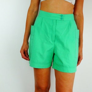 1950s high waisted shorts