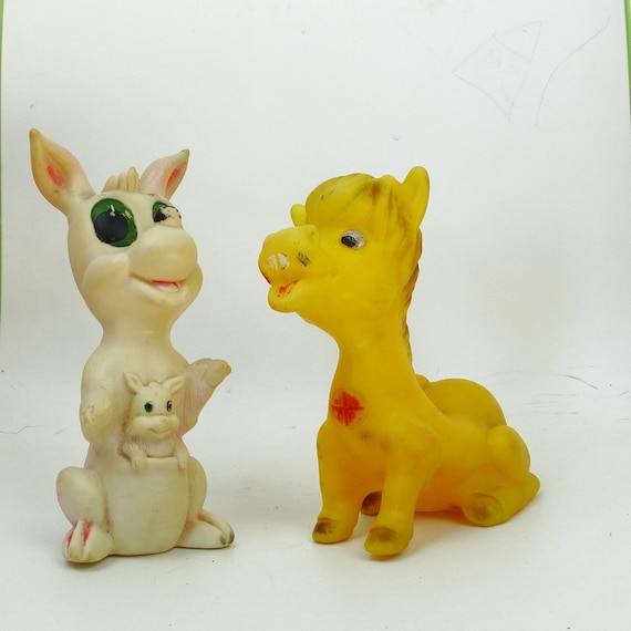 rubber animal toys